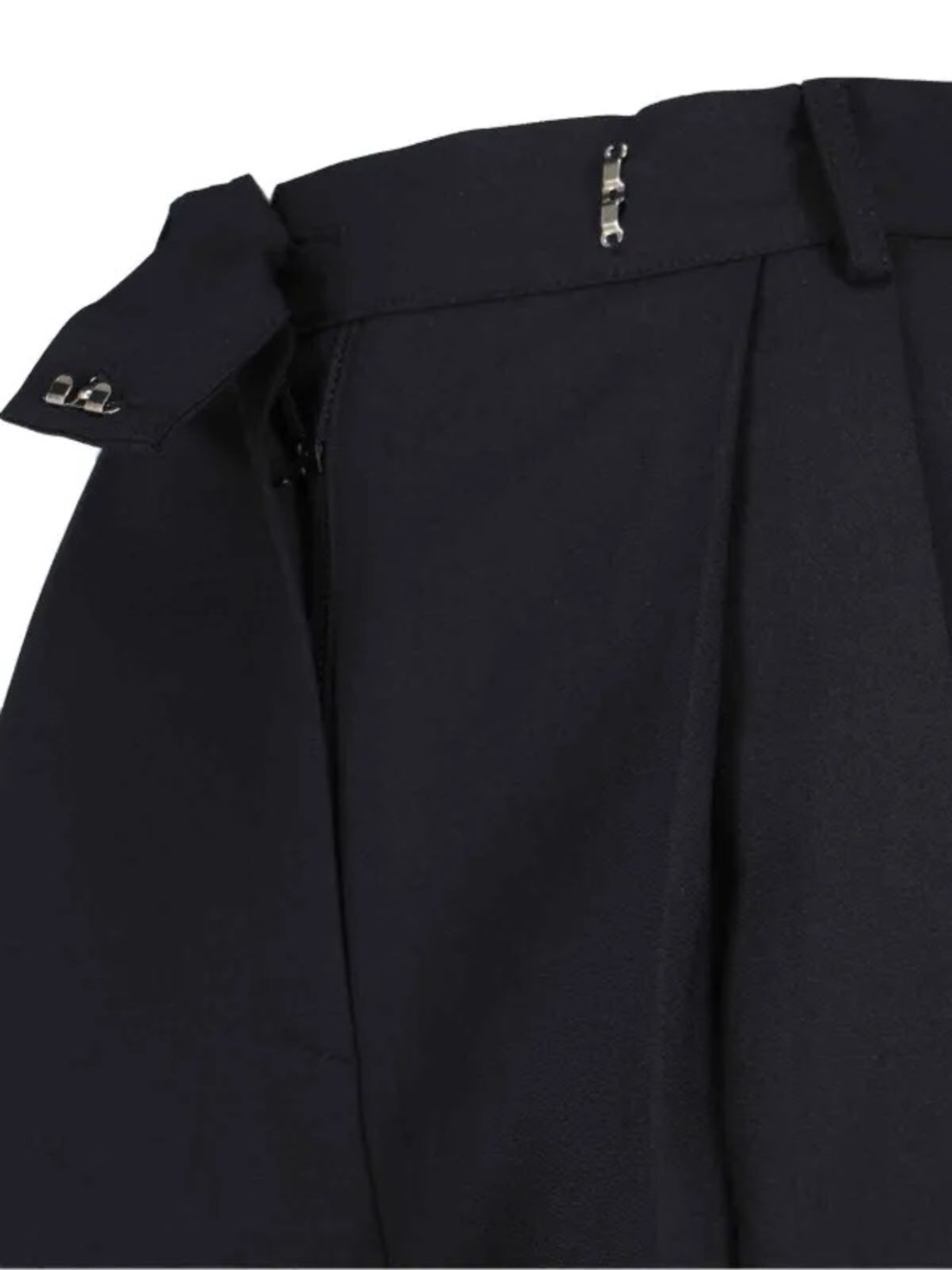 The Frankie Shop Bea Pleated Trousers, Beige, Size S, High Waist - Picture 7 of 7